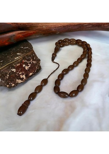 33'lük Kuka Tesbih, Sistemli, Püsküllü, Orjinal Kuka (6X11 Arpa Kesim) fırsatları