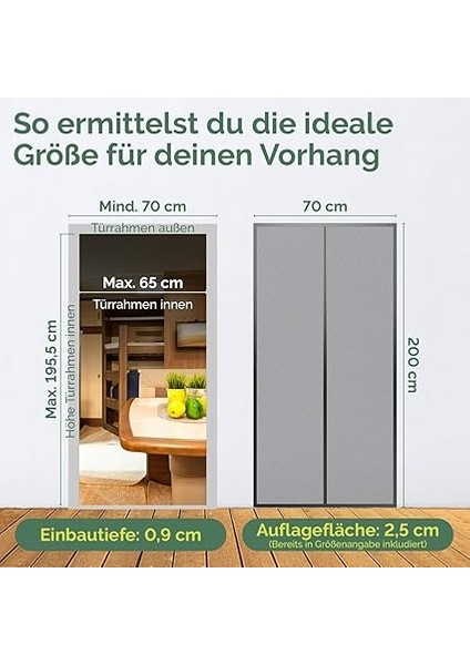 - Kapı Sinekliği, 70 x 200 Cm, Balkon Kapısı, Karavan ve Karavan Kapısı Için Yüksek Kaliteli Sineklik, Mıknatıslı – Dar Kapı – Güçlü Mıknatıslı Siyah Balkon Kapısı Perdesi modelleri
