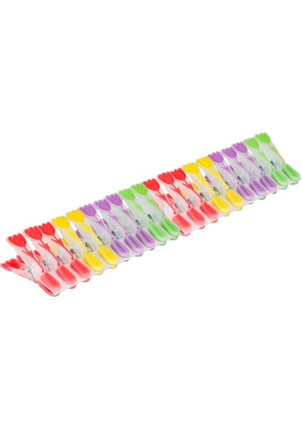 Elite Lale Desenli Silikon Mandal, Şeffaf, 30 Adet indirimleri