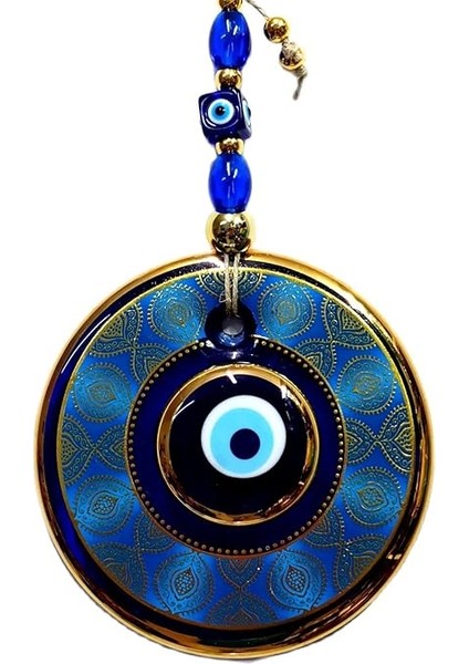 Yaldızlı Nazar Boncuğu Işlemeli El Yapımı Kapı ve Duvar Süsü, Hediyelik Nazarlık fiyatları