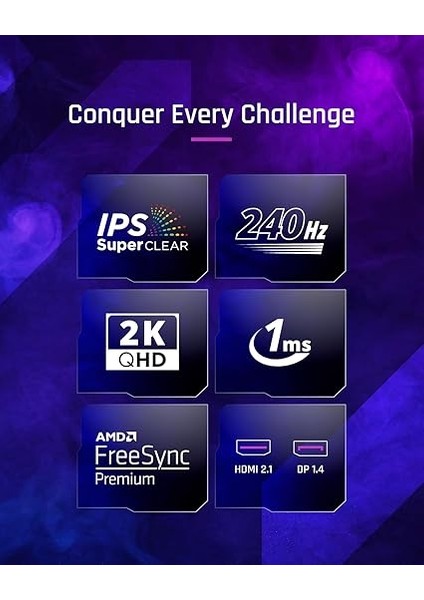 27" VX2758A-2K-PRO-3 2k Qhd 1ms 240HZ HDMI Dp HDR10 Freesync Premıum Ps/xbox Rgb IPS Gamıng Monıtor fiyatları