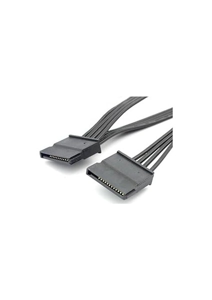 Plus PX-4355 Molex To Sata Kablo, Psu Sata Çoklayıcı, 5 Port Sata Power Çoklayıcı, 60CM Uzunluk fırsatları