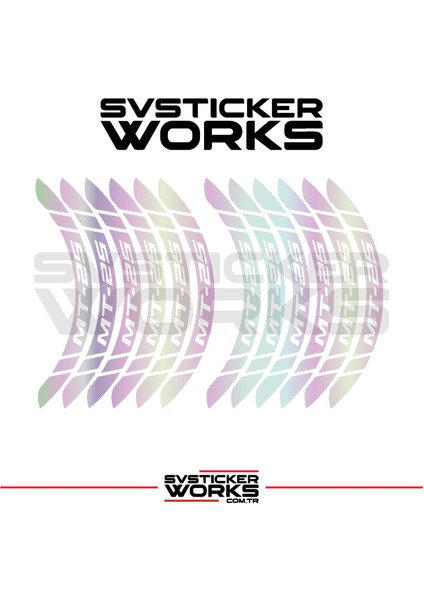 Yamaha MT25 Jant Şeridi Geniş Sticker Dıştan Içe Kaliteli Yüksek Yapışkanlı Sticker fiyatları