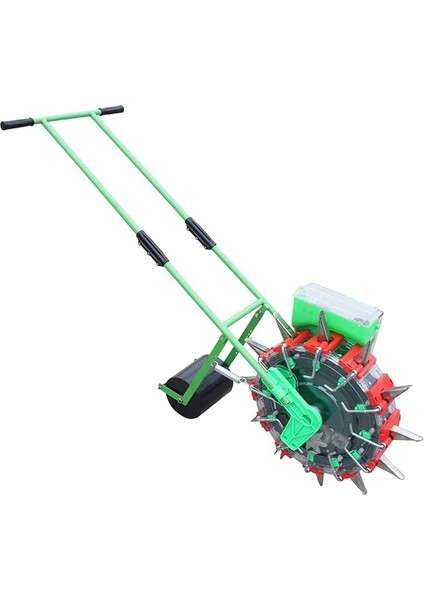 Gübre Aplikatörü Tohum Ekme Makinesi Rulo Ekme Makinesi Ekici Aracı Hassas Ayarlanabilir Bahçe Ekme Makinesi, Ekim ve Gübreleme 12 Tohumlama Nozulları