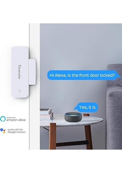 Kablosuz Kapı Pencere Sensörü, Düşük Enerji Kapı ve Pencere Alarmı, Alexa/google Assistant ile Uyumlu, Otomatik Algılama Kapılar, Pencereler ve Dolaplar, Daireler ve Ofisler Için Uygundur modelleri