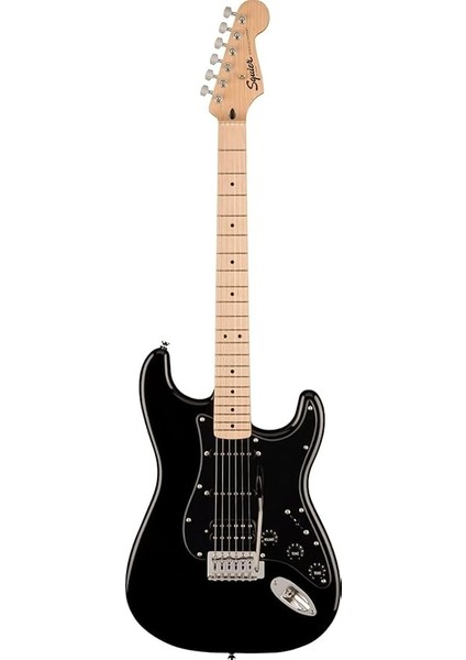 Sonic Stratocaster Hss Akçaağaç Klavye Siyah Elektro Gitar fırsatları