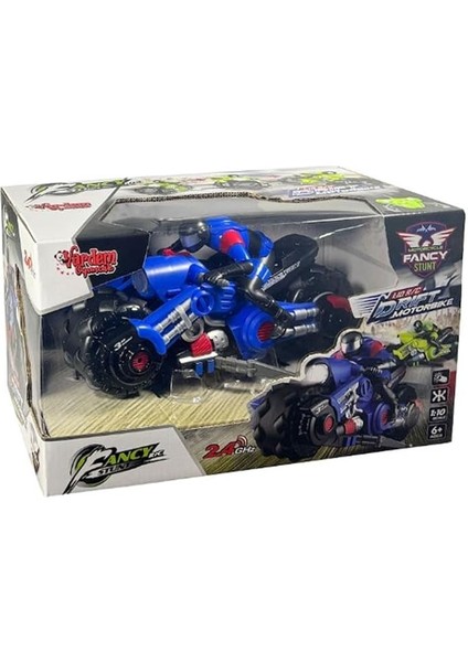 Kumandalı Full Fonksiyon 2.4g Şarjlı 1:10 Drift Motosiklet
