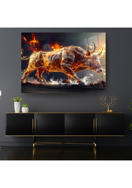 Cam Tablo: Ateşli Boğa modelleri