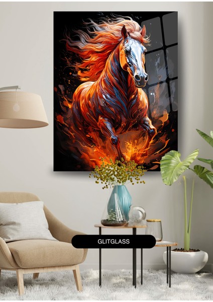 Cam Tablo - Camda Atın Heybeti fiyatları