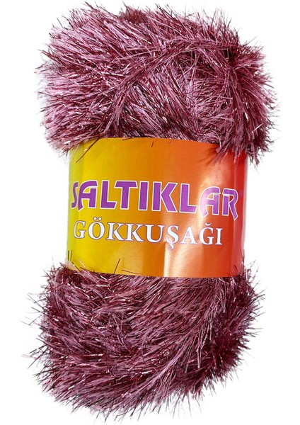 1 Adet Gökkuşağı El Örgü Ipi Yünü 28