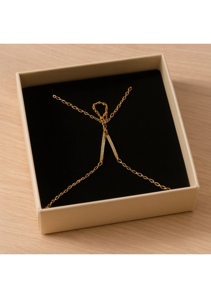 Helena Altın Kaplama V Taş Kaplamalı Parlak Kadın Şahmeran fiyatları