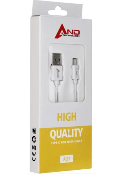 Type C Samsung USB Data Kablo ROYALEKS-AND-A22