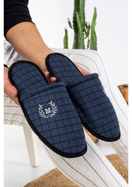 4'lü Erkek Ev Terlik Misafir Terlik Çeyiz Bohça Terlik Damat Terlik Kışlık Erkek Ev Terlik fırsatları