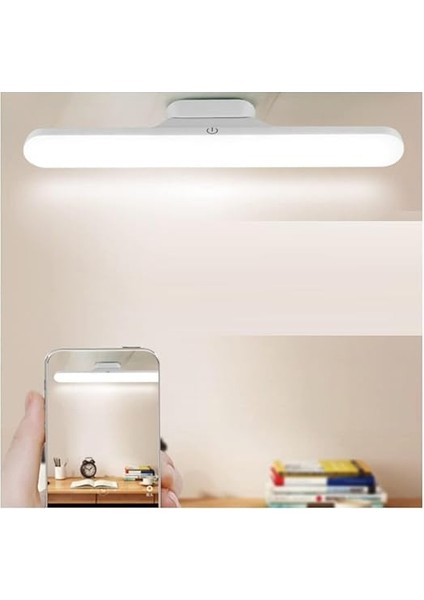 Martı Cabınet Şarjlı Kolay Taşınabilir Mıknatıslı LED Işık Kablosuz Kademeli 3 Renk Aplik fırsatları