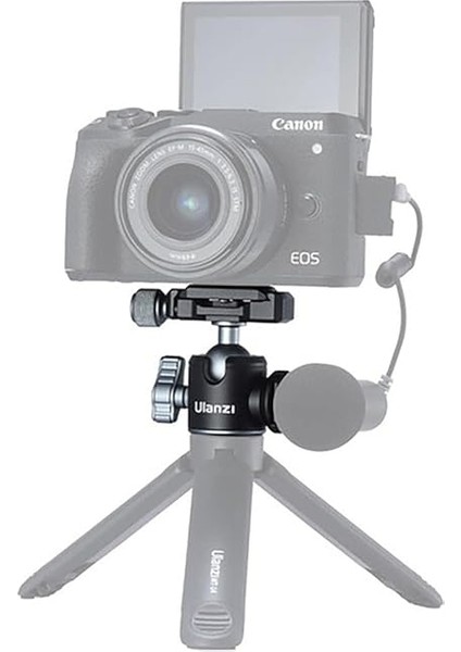 U-80L Arca Side Cold Shoe Ball Head Tripod Başlığı fırsatları