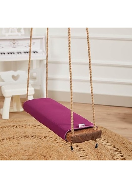 Klasik Ahşap Piknik Salıncak - Ev ve Bahçe Modeli (Mor) fiyatları