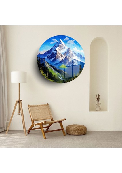 Yuvarlak Cam Tablo: “sessiz Yansıma” modelleri