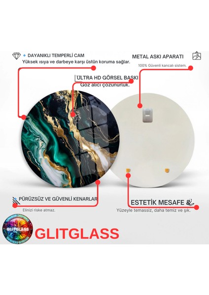 Yuvarlak Cam Tablo: “sessiz Yansıma” fırsatları