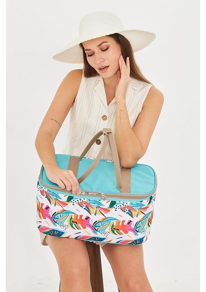 22 Litre Piknik/kamp Çantası Sepeti. Termal Termos Çanta (Sıcak-Soğuk Koruma Sağlar) Luca indirimleri