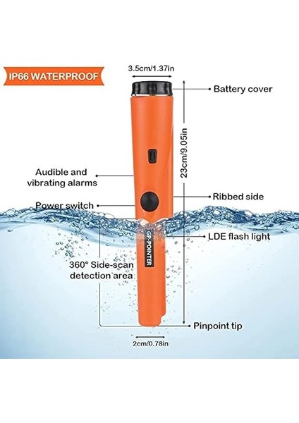 Gp-Poınter Pinpointer Altın Metal Dedektörü Hazine Avcısı Taşıma Çantası Hediye modelleri