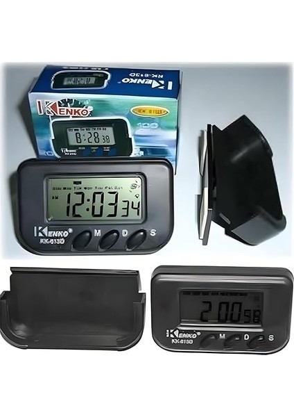 Dijital Masa Saati – Alarm, Kronometre, Pomodoro Zamanlayıcı, Ultra Kompakt Tasarım, Öğrenci, Ofis ve Asker Kullanımı Için Zaman Yönetimi modelleri