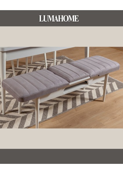 Gordes Extra Beyaz-Soho Yemek Masası Takımı fiyatları