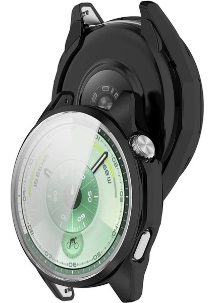 Huawei Gt6 46MM Plating Silikon Kasa Ekran Koruyucu - Akıllı Saat Ekran Koruyucu fiyatları