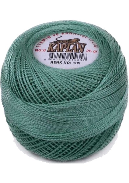 Kaplan Etamin ve Kanaviçe Ipi 8 No Kod/renk: 109 - Royaleks