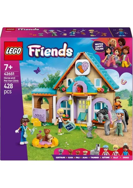 Bfs LEGO Friends At ve Evcil Hayvan Veteriner Kliniği 42651 indirimleri