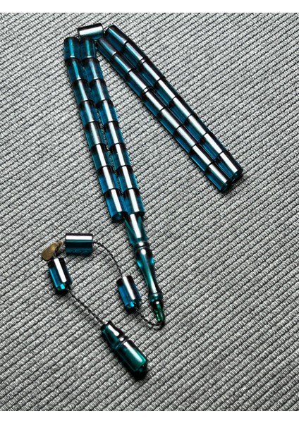 Ateş Kehribar Kesme Model Tesbih