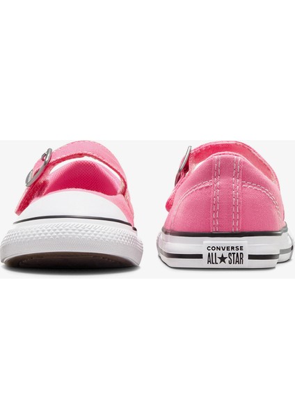 Chuck Taylor All Star Dainty Mary Jane Çocuk Pembe Babet.650