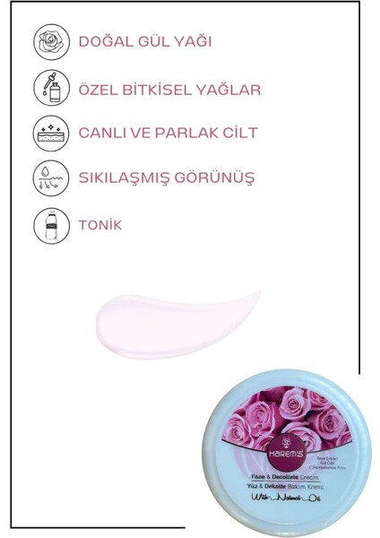 Harem's Gül Yüz Dekolte Bakım Kremi 125 ml fiyatları
