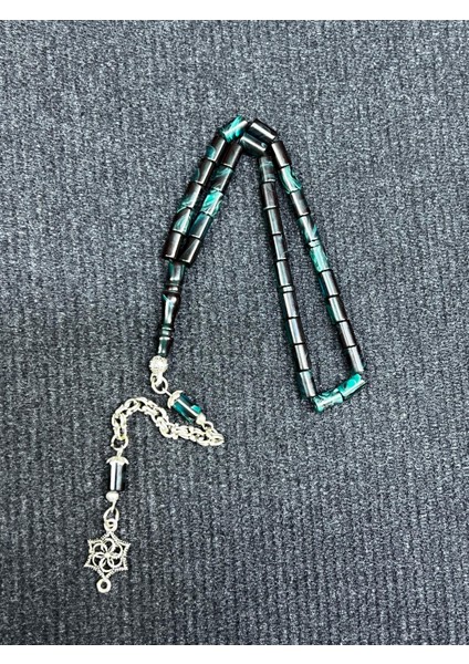 Ateş Kehribar Kesme Model Tesbih