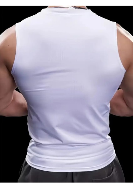 Rutbil Sıfır Kol Fitness Body Gym Body Sporcu Uzun Sıfır Fitness Body Beyaz modelleri