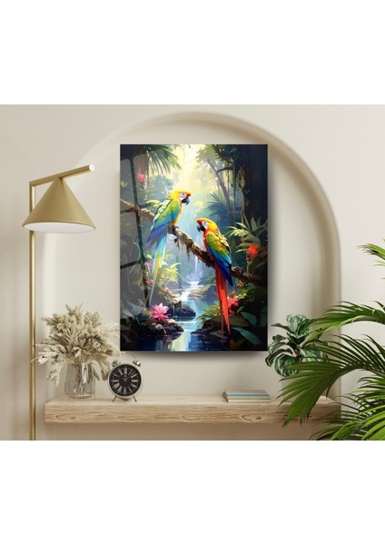 Cam Tablo: Doğal Yaşam ve Şelale modelleri