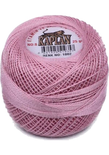 Kaplan Etamin ve Kanaviçe Ipi 8 No Kod/renk: 1002 - Royaleks