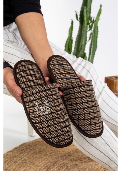 3'lü Erkek Ev Terlik Misafir Terlik Çeyiz Bohça Terlik Damat Terlik Kışlık Erkek Ev Terlik indirimleri