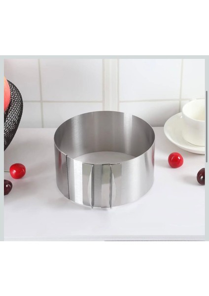 Ayarlanabilir Kek Kalıbı 16-30CM Yükseklik 6cm