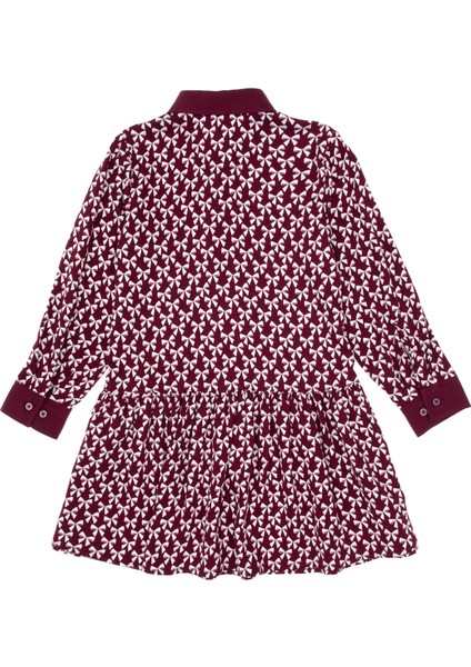 Kız Çocuk Plum Elbise (Dokuma) 50317641-VR177 fiyatları