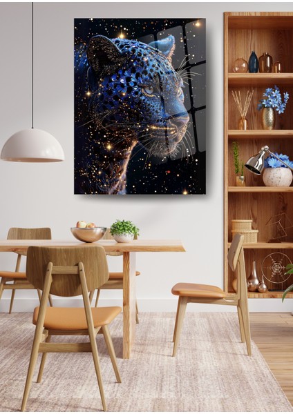 Cam Tablo - Kaplanın Parıltılı Gücüyle Sanatsal Dokunuş fiyatları