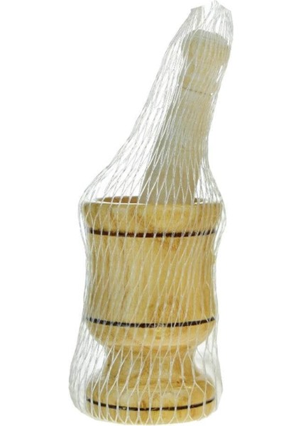 Ahşap Küçük Boy Havan Fileli ROYALEKS-BLS9007