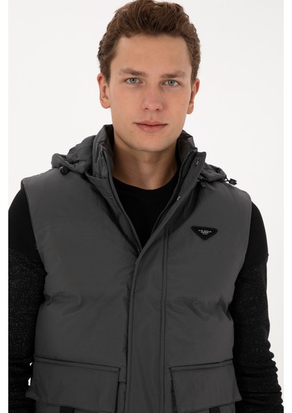 Erkek Gri Yelek (Dokuma) 50310317-VR024 fiyatları