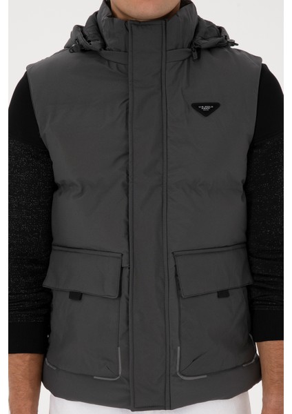 Erkek Gri Yelek (Dokuma) 50310317-VR024