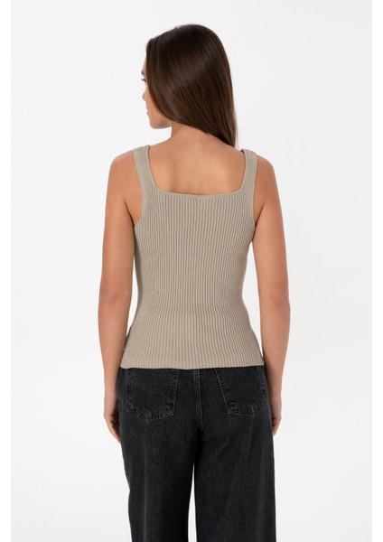 Kadın Açık Haki Kazak /triko 50314626-VR183 indirimleri