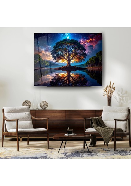 Cam Tablo – Gökyüzünün Derinliklerinde Sessiz Bir Ağaç modelleri