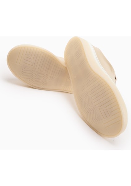 Lina Hakiki Deri Bej Kadın Sneaker Ayakkabı fırsatları