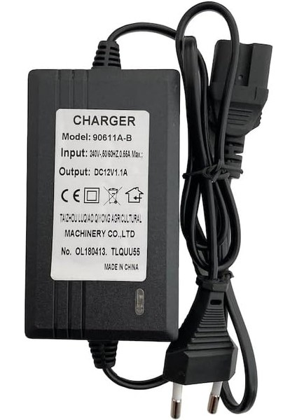 Akülü Ilaclama Makinası Pompası Şarj Cihazı Aleti Adaptörü 12V