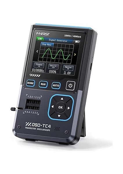 Upgrade 3 In 1 Digital Oscilloscope 10MHZ 48MS/S Transistor Tester Electronics Component Tester USB Charger Tools