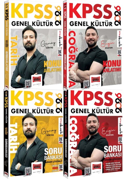 2026 Kpss Tarih Konu ve Soru (Günay Göktaş) - 2026 Kpss Coğrafya Konu ve Soru (Engin Eraydın)