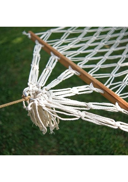 Tek Kişilik Pamuk Hamak | Çift Sarım & Çift Örgü, 200×100 CM, 150 KG Kapasiteli fiyatları